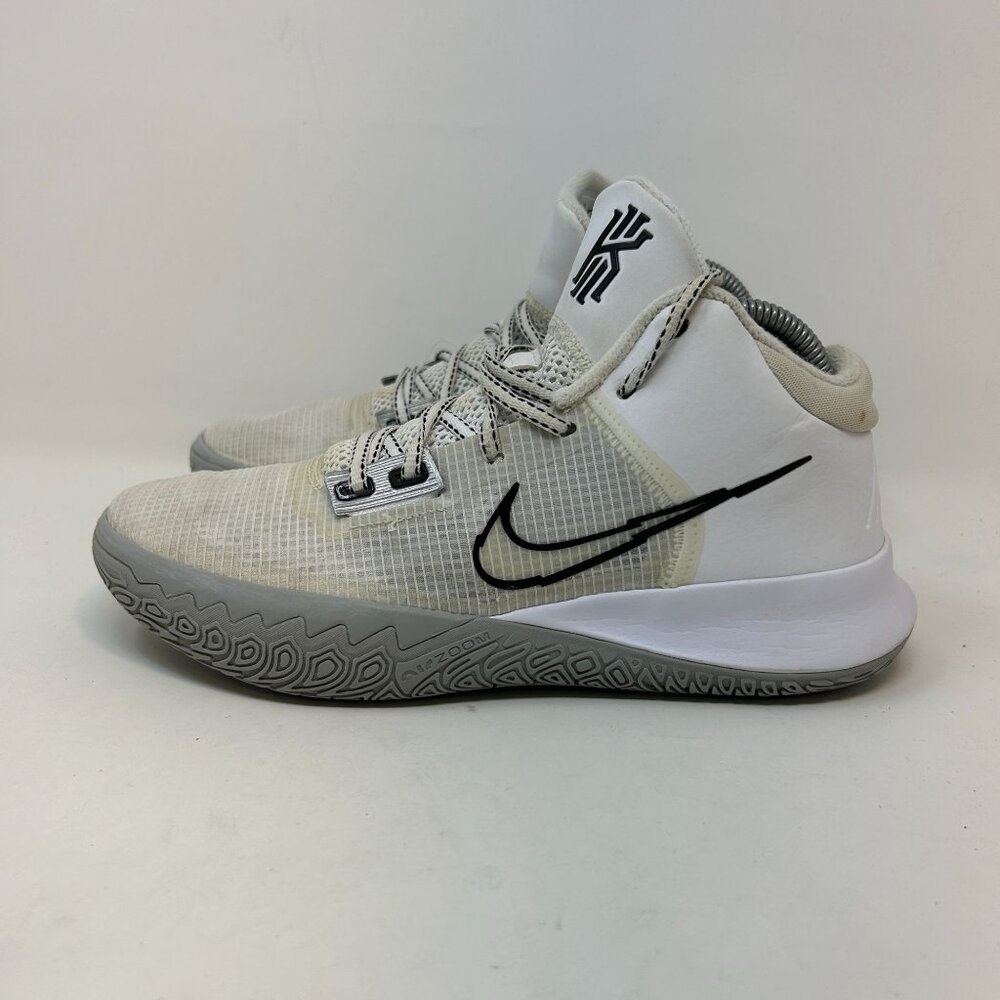 Nike Kyrie Flytrap 4 'White Metallic Silver' Mens 7.5